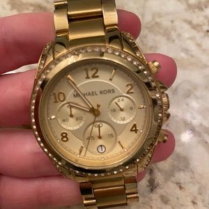 Michael Kors chronograph ritz stainless steelwatch
